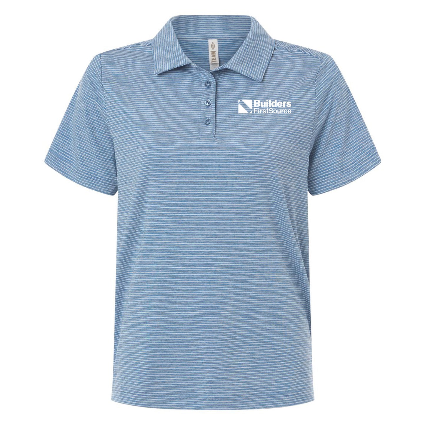 Team 365 - Ladies' Relay Heathered Stripe Polo