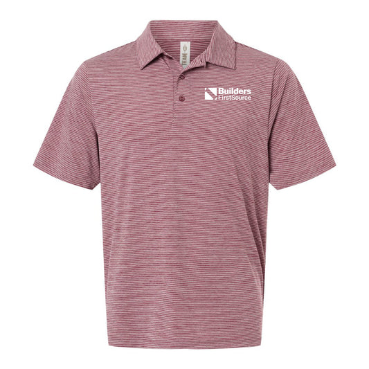 Team 365 - Men's Relay Heathered Stripe Polo