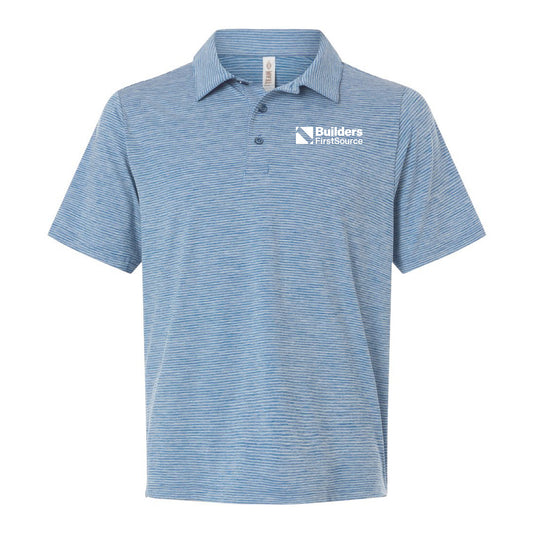 Team 365 - Men's Relay Heathered Stripe Polo