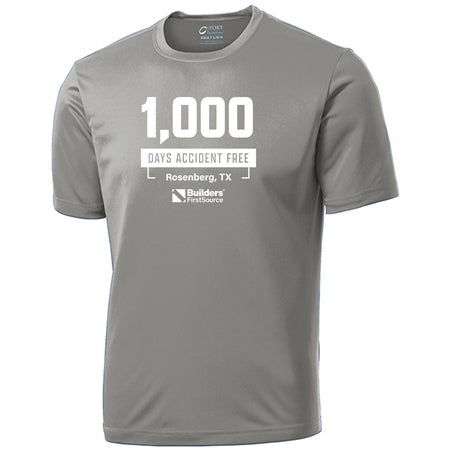 Accident Free Award - Dry Zone Moisture-Wicking Performance Tee