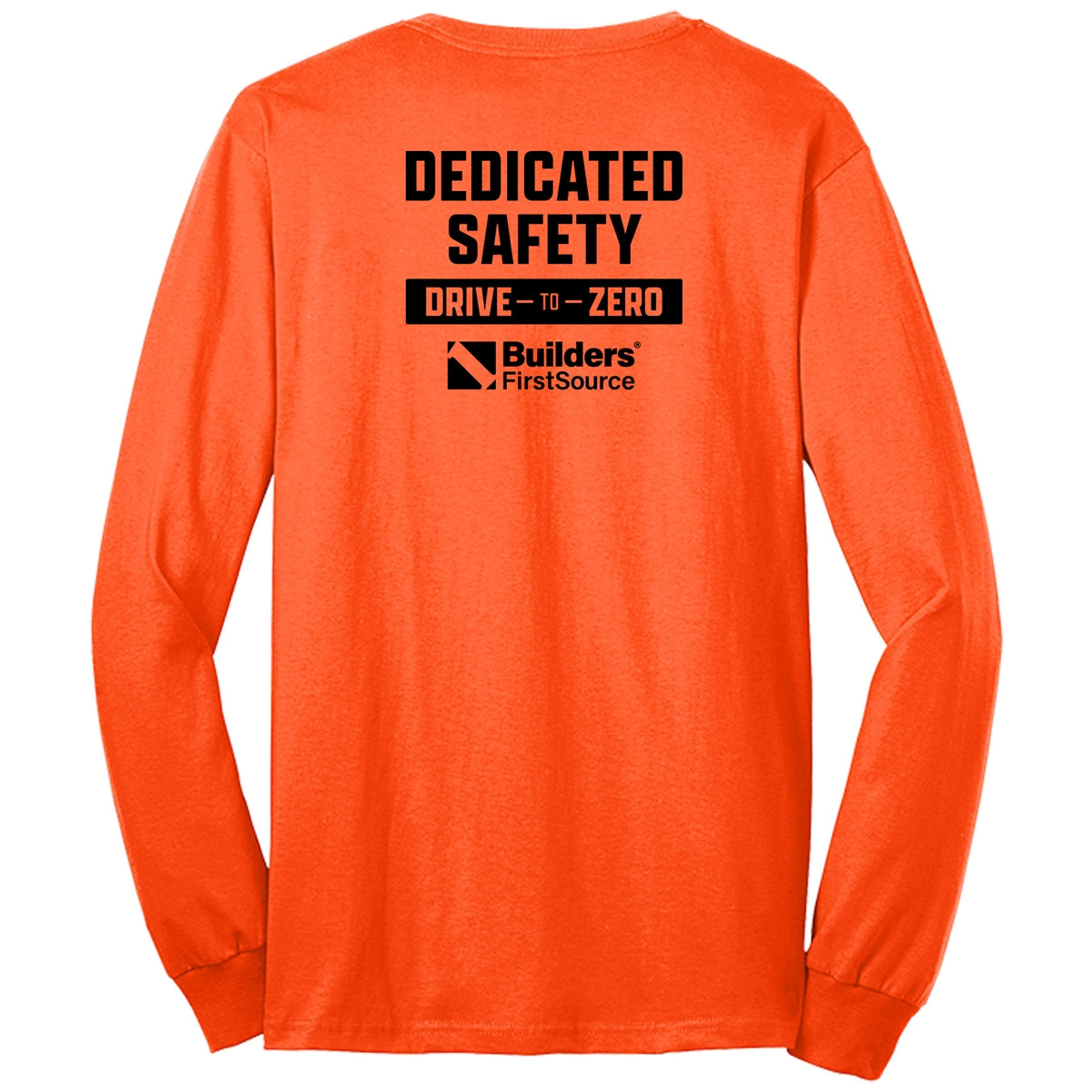 Drive to Zero Dedicated Safety Long Sleeve Core Blend Tee
